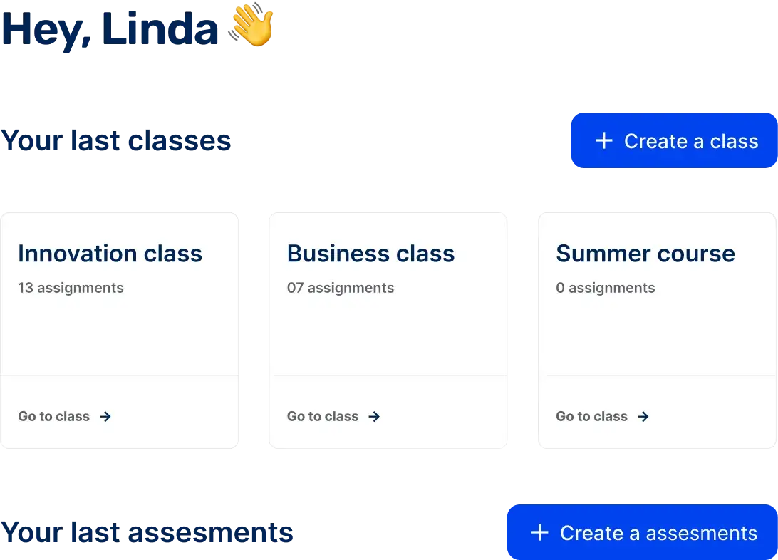 First Screen of CoGrader application