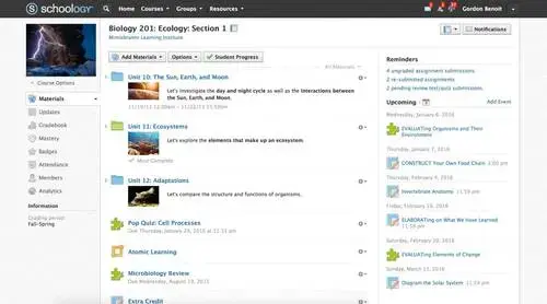 Import submissions from Schoology