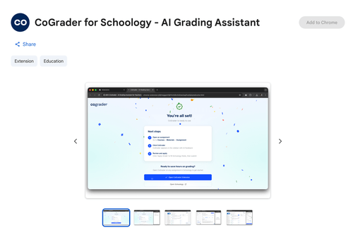 CoGrader Chrome Extension